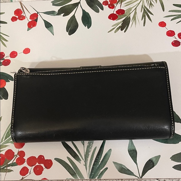 Coach Black Leather Clutch - Picture 3 of 13